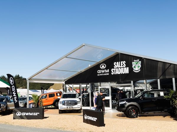 GWM takes ‘Wahs selling cars’ to the big leagues with its Fieldays sales stadium