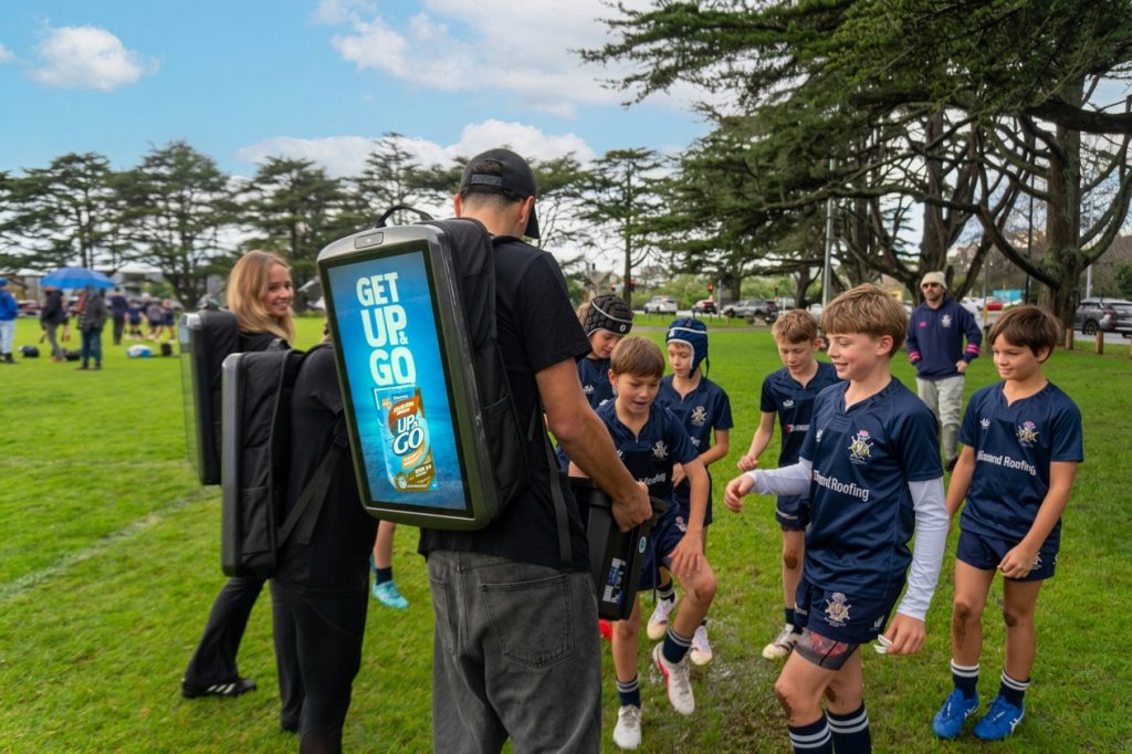 Hyper takes DOOH on the move with its street team