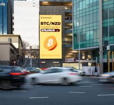 QMS NZ and Binance deliver NZ first pDOOH takeover