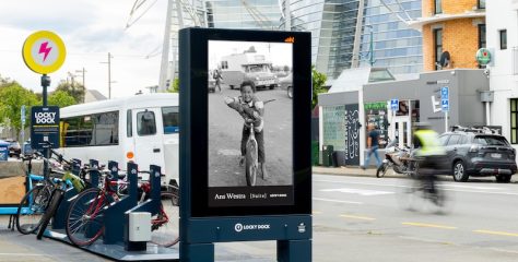 oOh!media celebrates cycling with Locky Dock photo exhibit